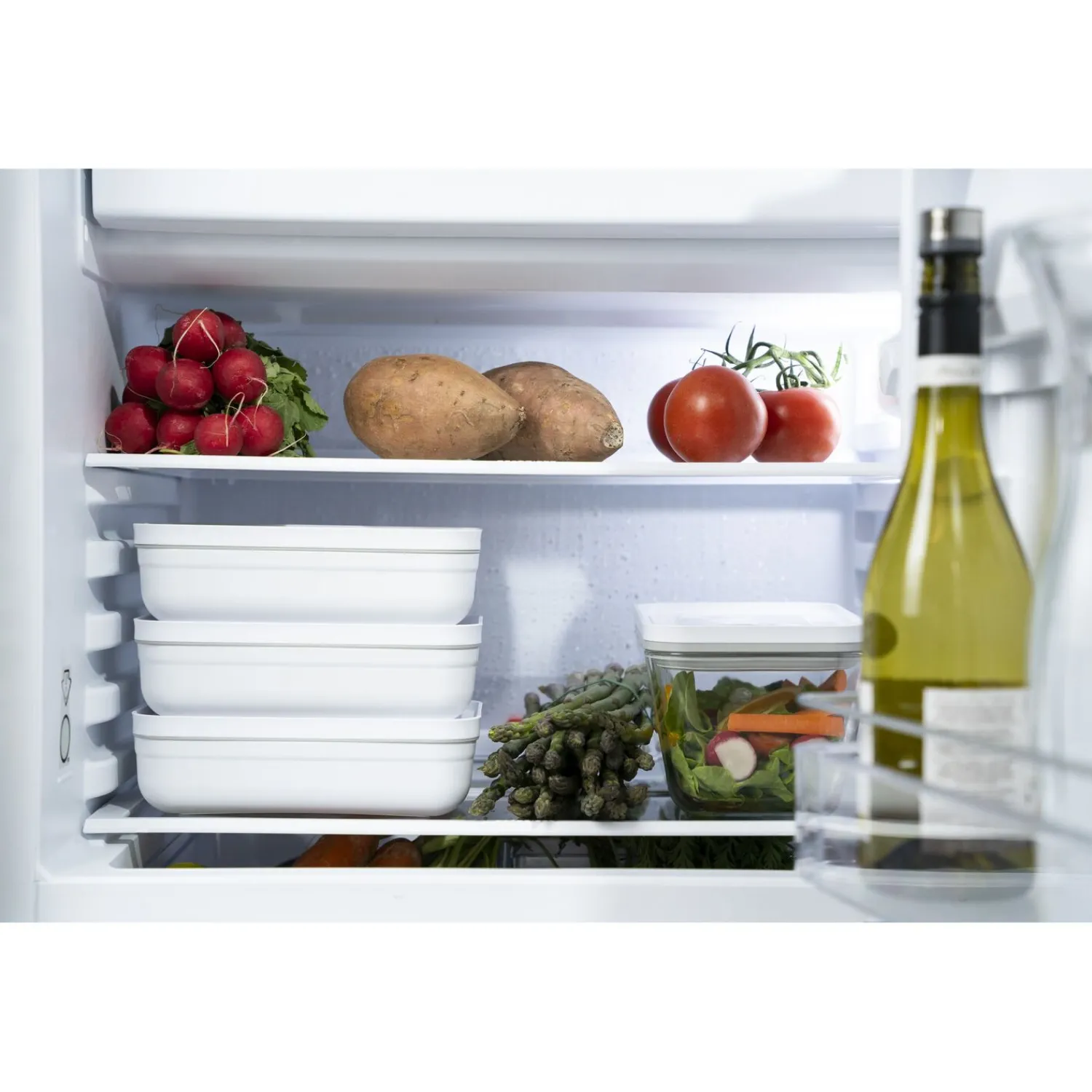 ZWILLING Vakuum Lunchbox L flach, Weiß-grau