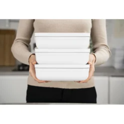 ZWILLING Vakuum Lunchbox L flach, Weiß-grau