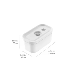 ZWILLING Vakuum Lunchbox S, Weiß-grau