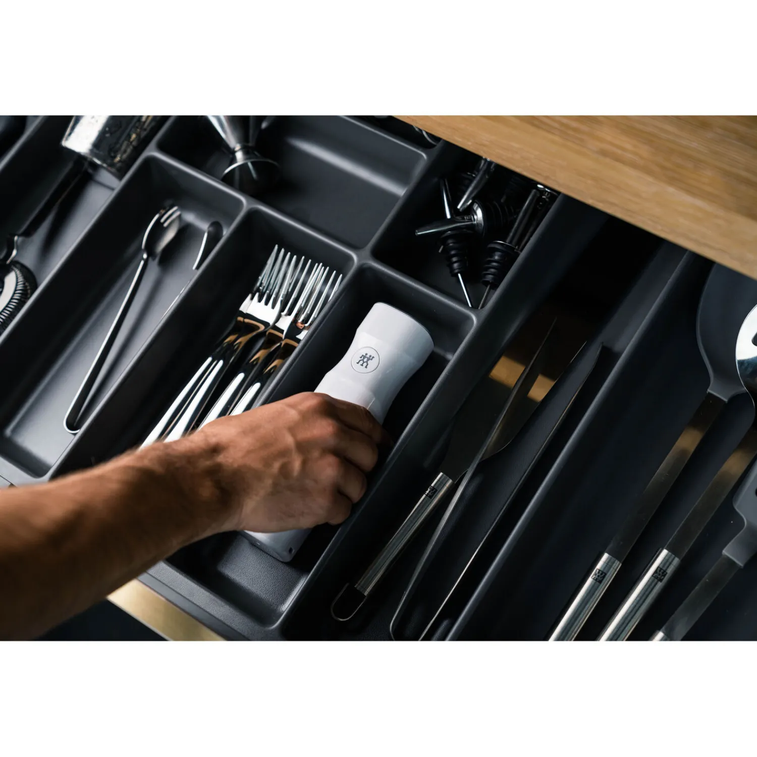 ZWILLING Vakuumpumpe mit Ladekappe, Weiß