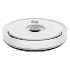 ZWILLING Vakuumschüssel & Deckel Set, 10-tlg. / S/M/L, Elfenbein-Weiß/Transparent, Keramik/Glas