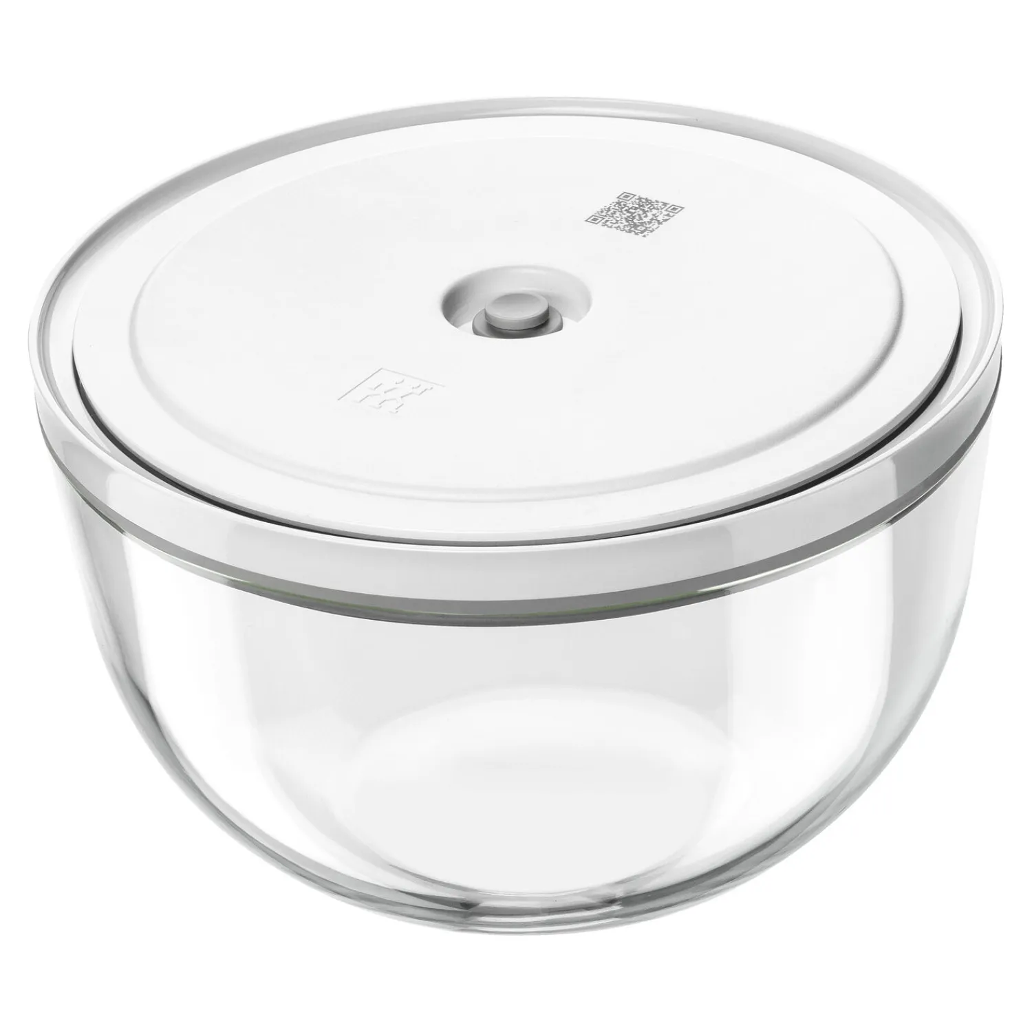 ZWILLING Vakuumschüssel L / 24 cm, Glas, Transparent