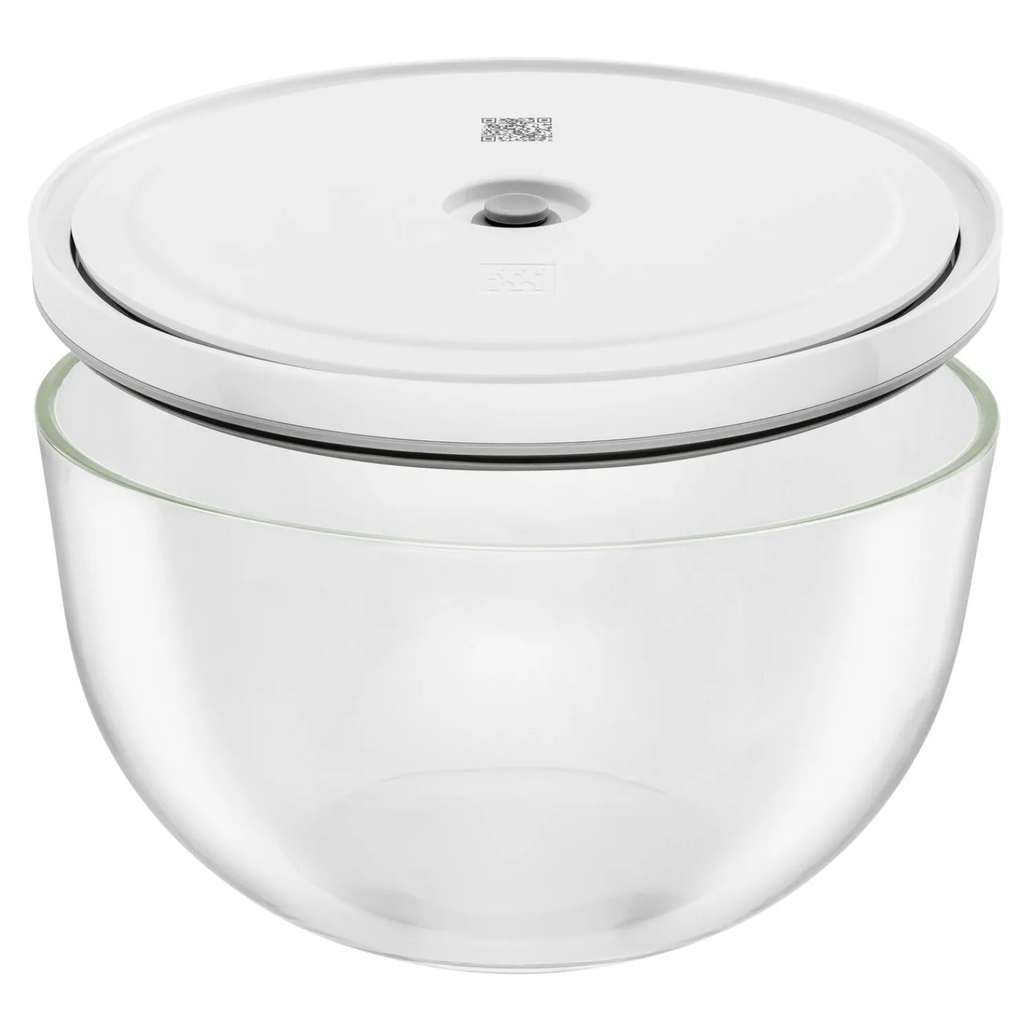 ZWILLING Vakuumschüssel L / 24 cm, Glas, Transparent