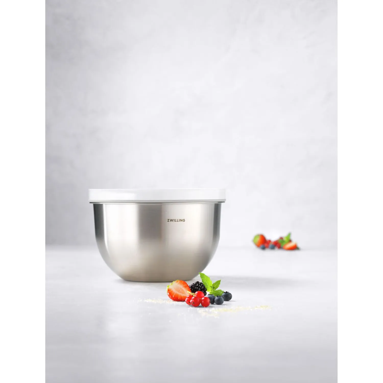 ZWILLING Vakuumschüssel M / 18 cm, Edelstahl, Silber