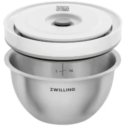 ZWILLING Vakuumschüssel S / 12 cm, Edelstahl, Silber