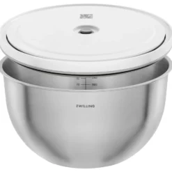 ZWILLING Vakuumschüssel Set S/M/L / 6-tlg, Edelstahl,