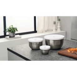 ZWILLING Vakuumschüssel Set S/M/L / 6-tlg, Edelstahl,
