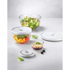 ZWILLING Vakuumschüssel Set S/M/L / 6-tlg, Glas,