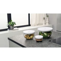 ZWILLING Vakuumschüssel Set S/M/L / 6-tlg, Glas,
