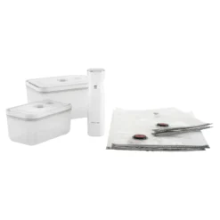 ZWILLING Vakuum Starter Set, Kunststoff / M/L, 7-tlg, Weiß