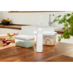 ZWILLING Vakuum Starter Set, Kunststoff / M/L, 7-tlg, Weiß