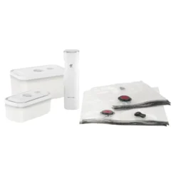 ZWILLING Vakuum Starter Set, Kunststoff / S/M, 7-tlg, Weiß