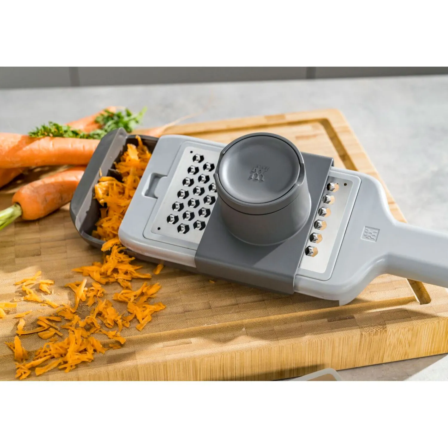 ZWILLING Vakuum Starterset mit Multi-Reibe, 7-tlg. / M/L, Grau/Transparent, Glas