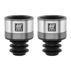 ZWILLING Vakuum Weinverschluss Set, 2-tlg, Grau