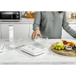 ZWILLING Vakuum Zubehörset Abtropfgitter für Glasboxen, M/L / 2-tlg