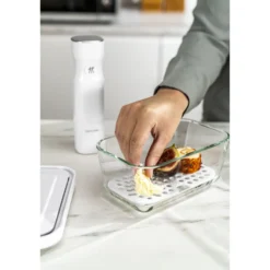 ZWILLING Vakuum Zubehörset Abtropfgitter für Glasboxen, M/L / 2-tlg