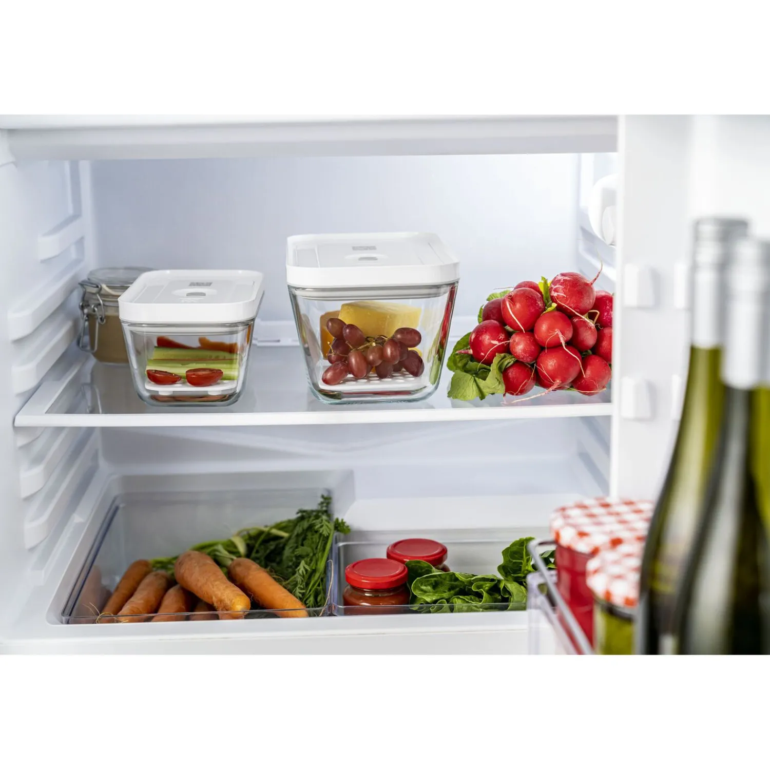 ZWILLING Vakuum Zubehörset Abtropfgitter für Glasboxen, M/L / 2-tlg