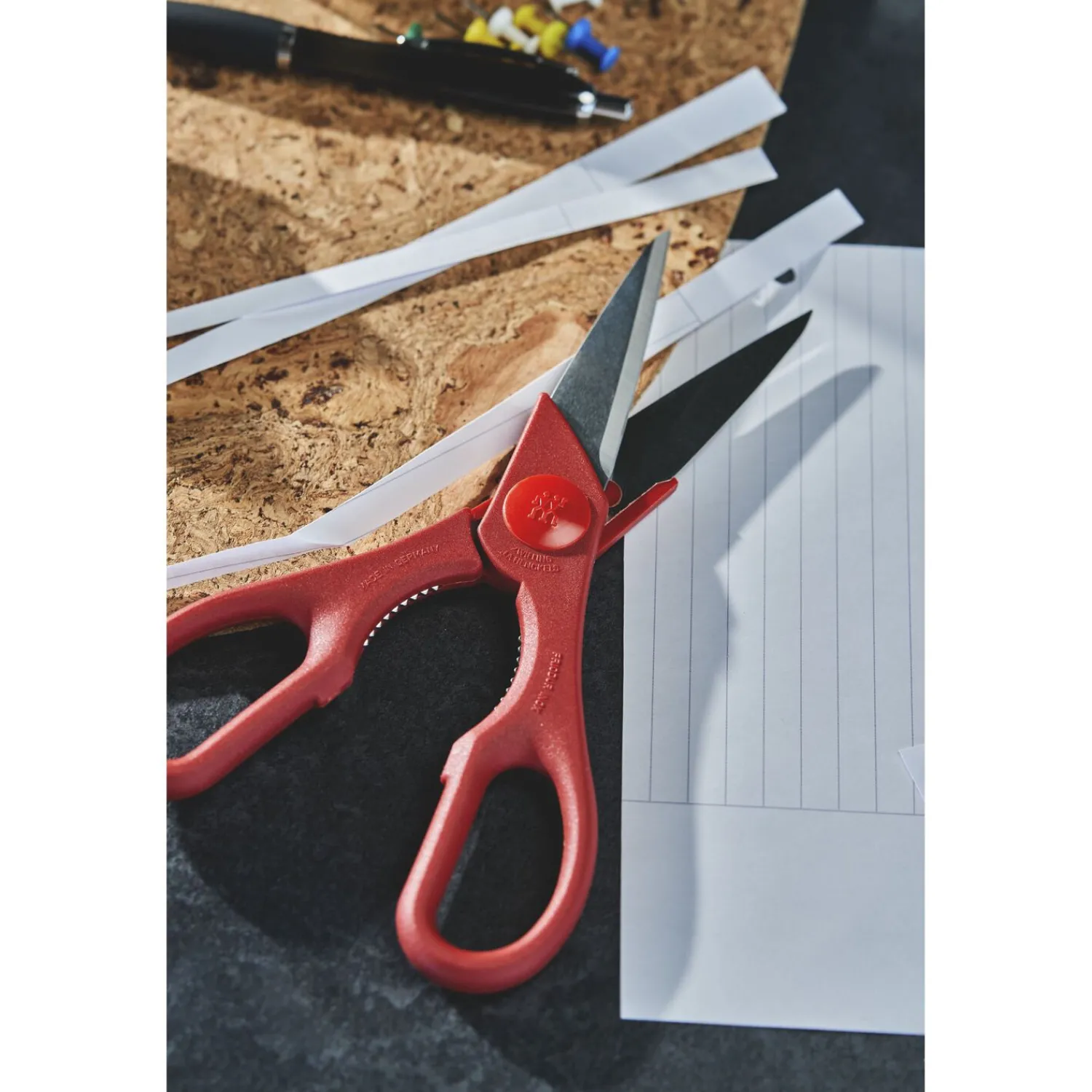 ZWILLING Vielzweckschere, rot 20 cm, Edelstahl