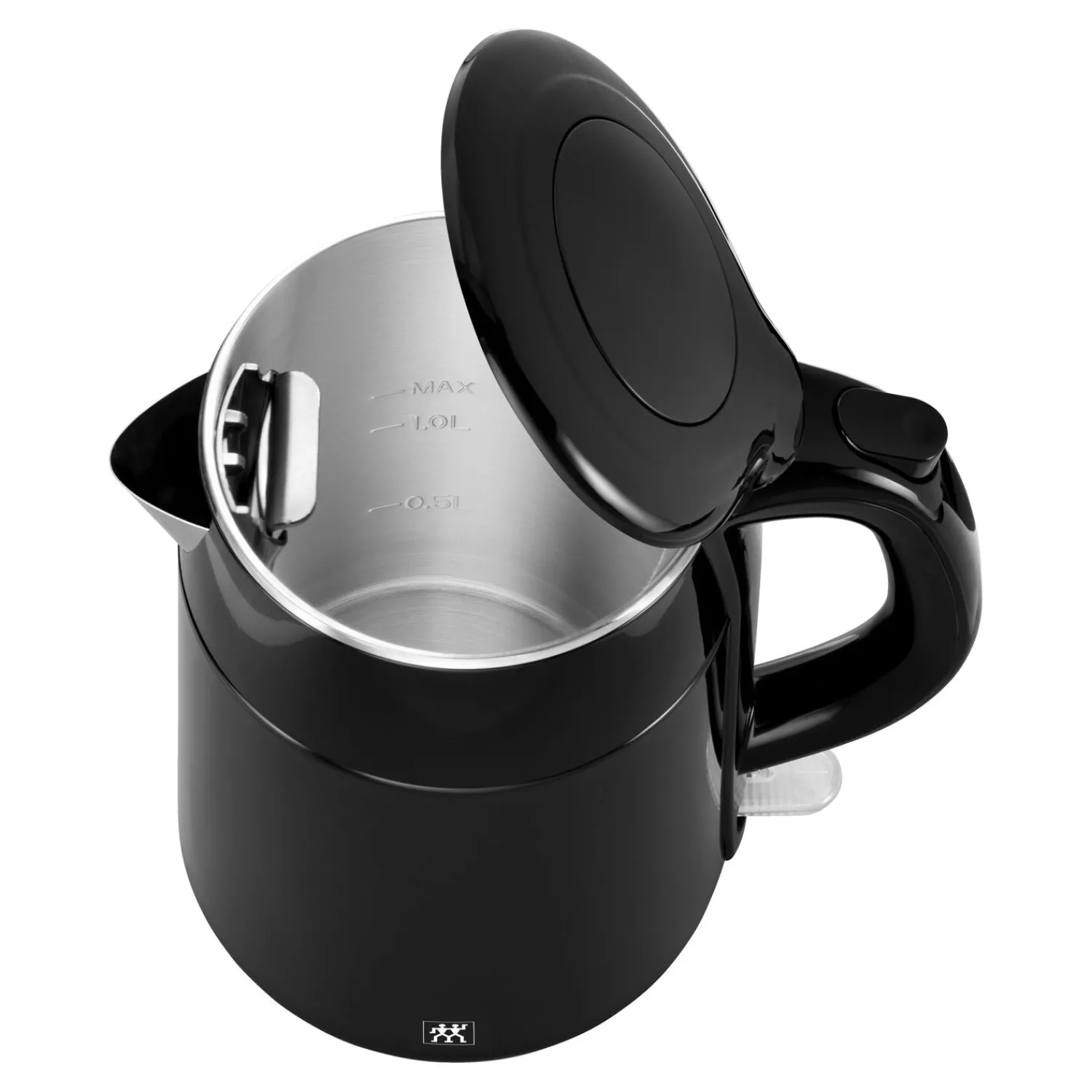 ZWILLING Wasserkocher, 1,25 l, Schwarz