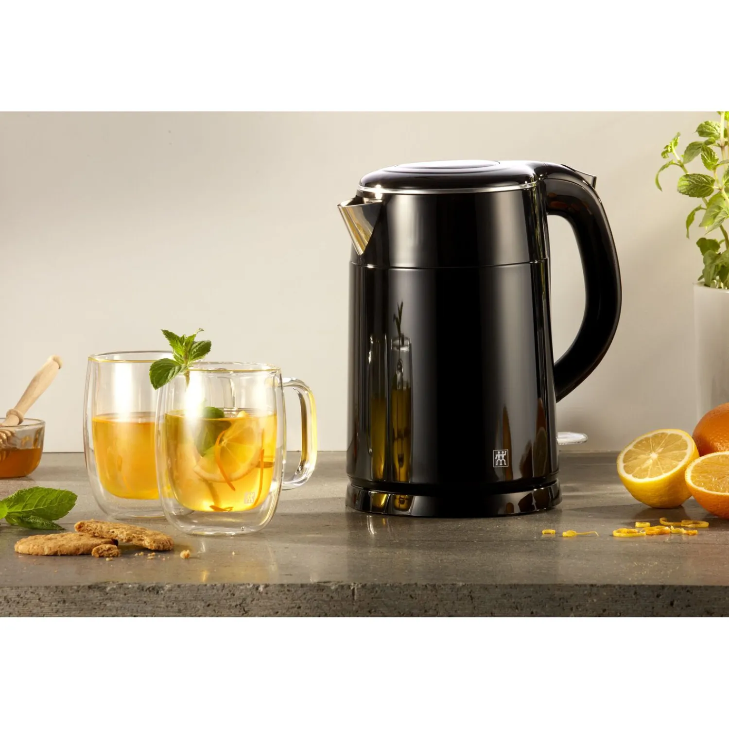 ZWILLING Wasserkocher, 1,25 l, Schwarz