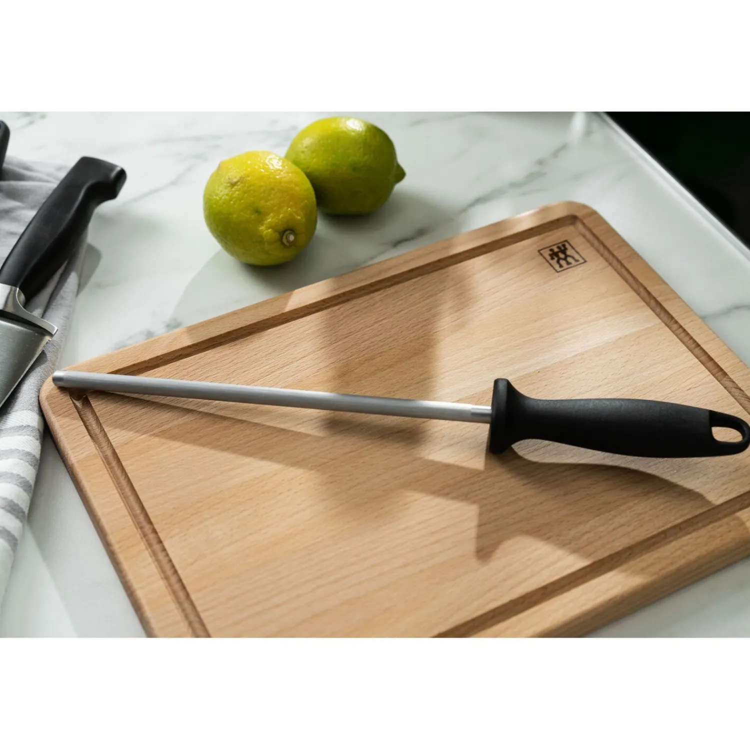 ZWILLING Wetzstahl 21 cm, verchromt