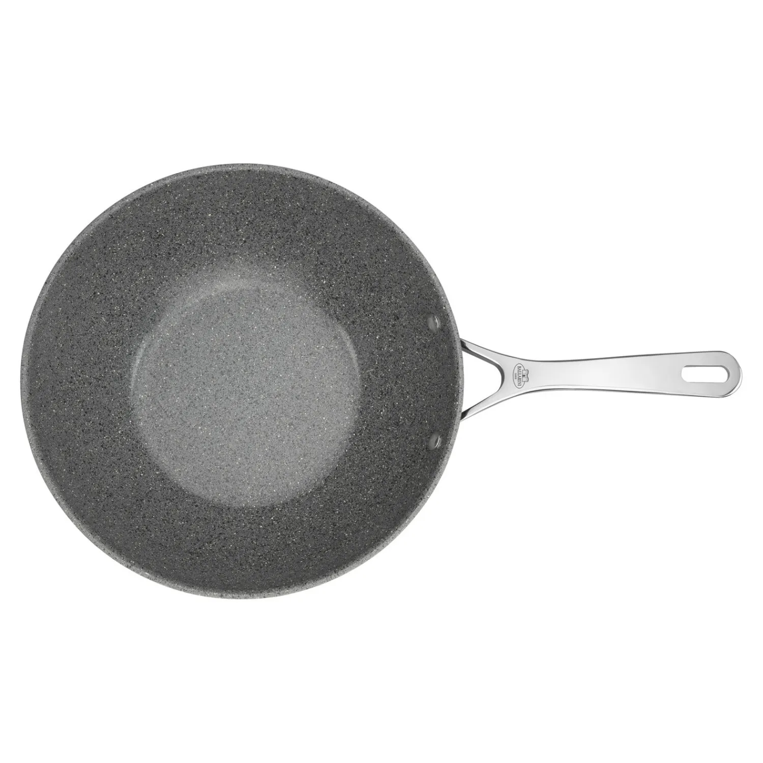 BALLARINI Wok, 30 cm, Aluminium, Titanverstärkte keramische Antihaftbeschichtung