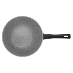 ZWILLING Wok, 28 cm, Aluminium, Titanverstärkte keramische Antihaftbeschichtung