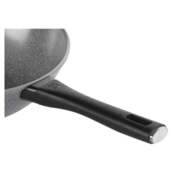 ZWILLING Wok, 28 cm, Aluminium, Titanverstärkte keramische Antihaftbeschichtung