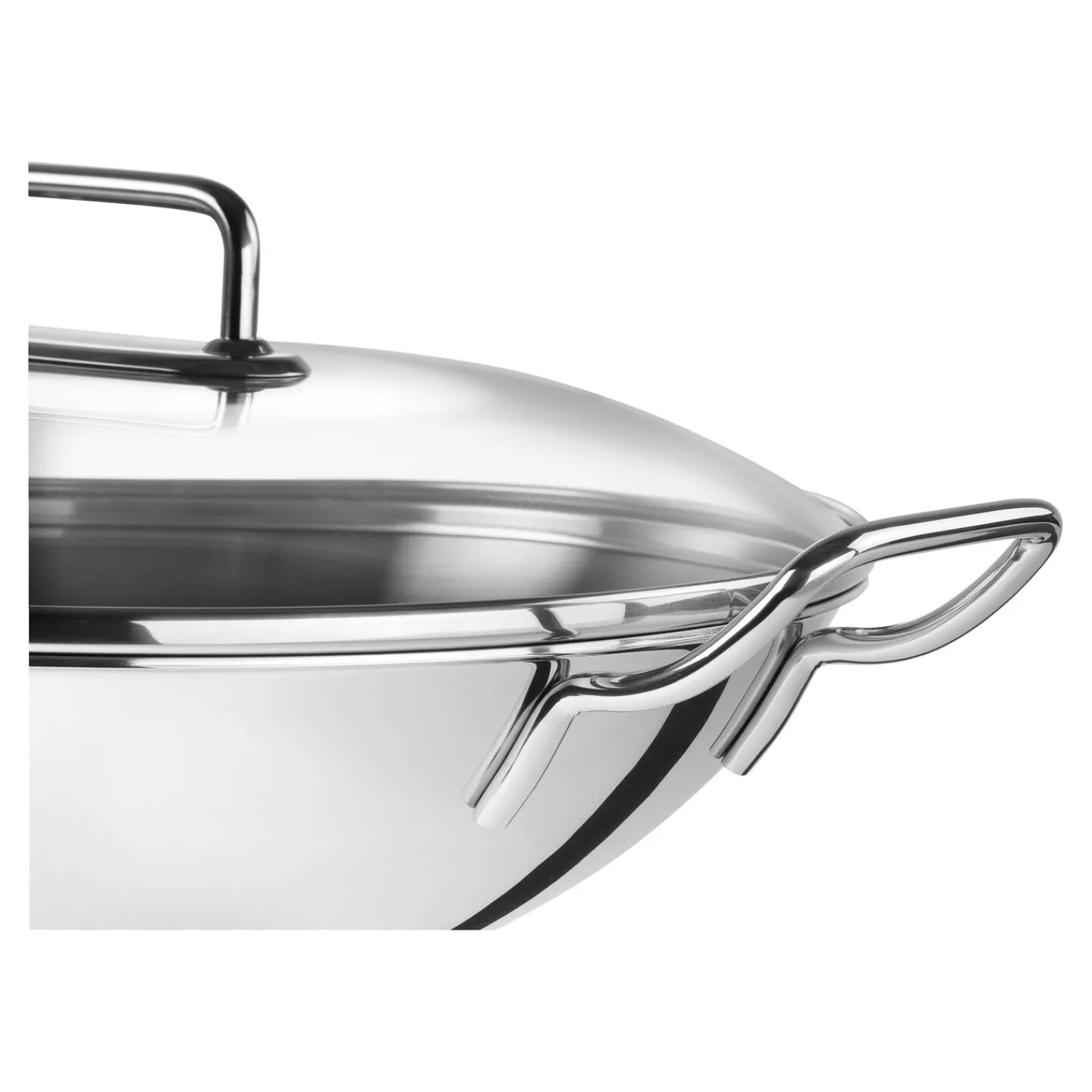 ZWILLING Wok, 32 cm, 18/10 Edelstahl