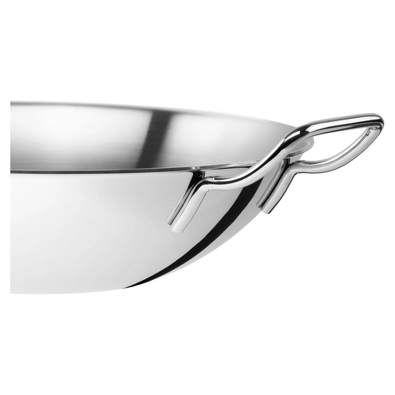 ZWILLING Wok, 32 cm, 18/10 Edelstahl