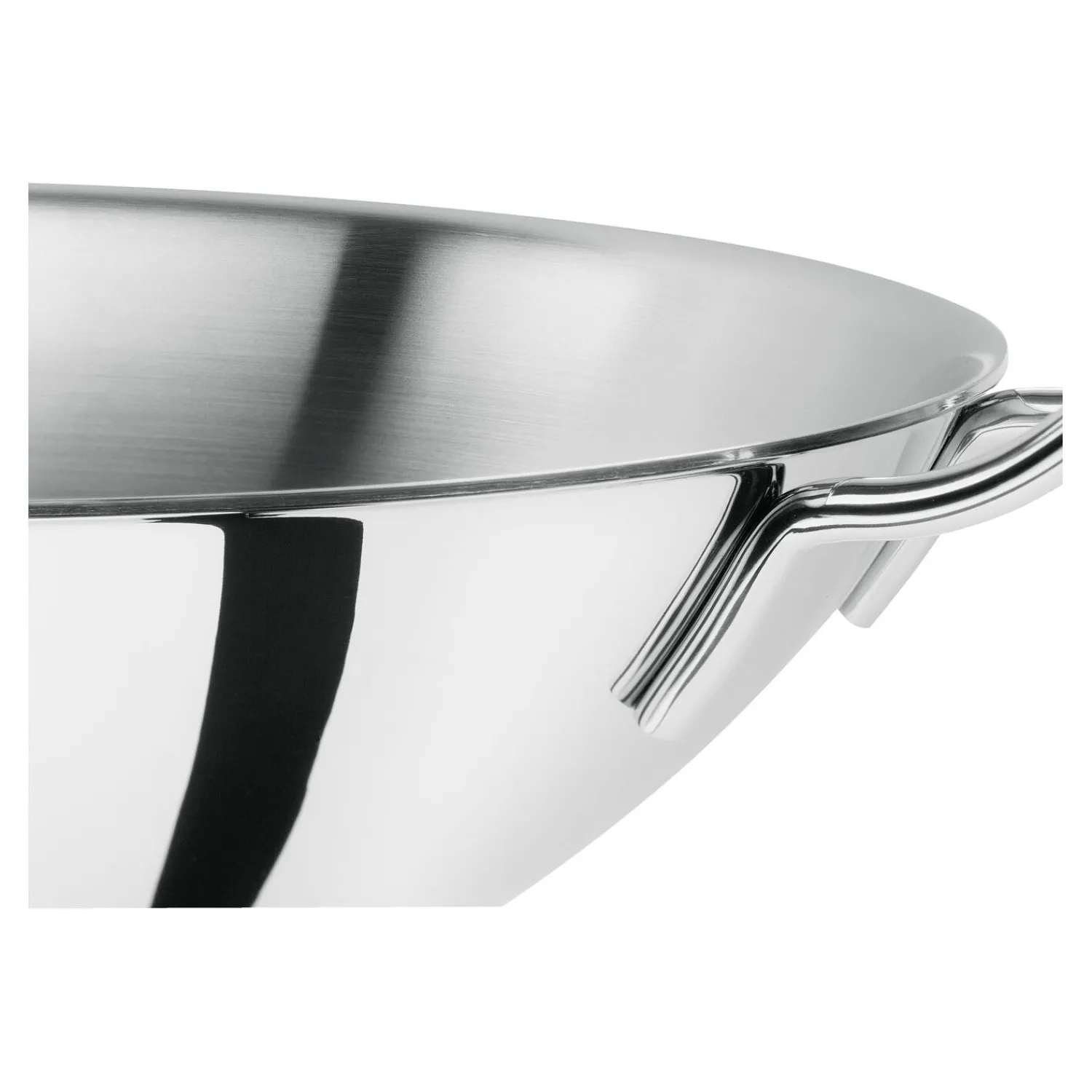 ZWILLING Wok, 32 cm, 18/10 Edelstahl