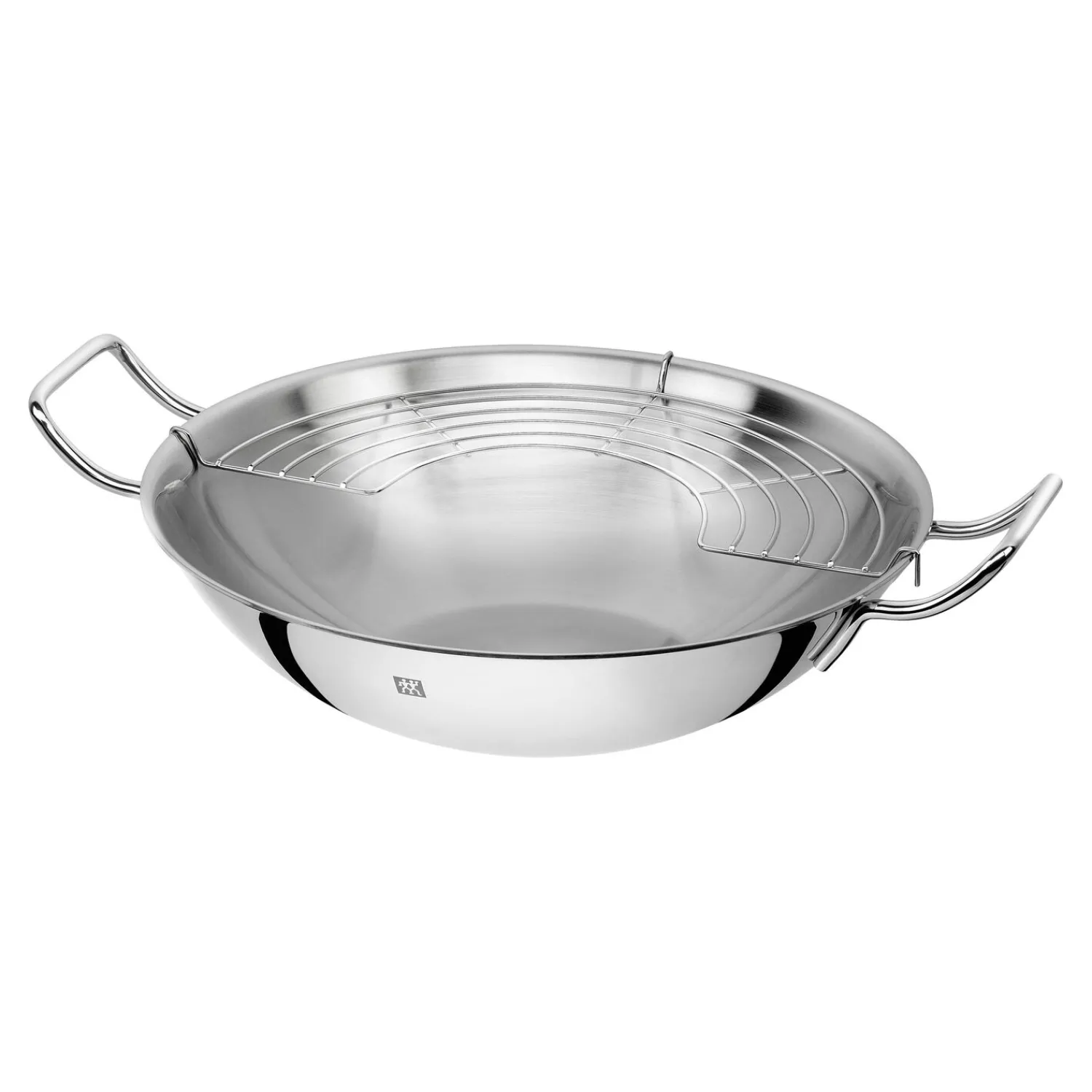 ZWILLING Wok, 32 cm, 18/10 Edelstahl