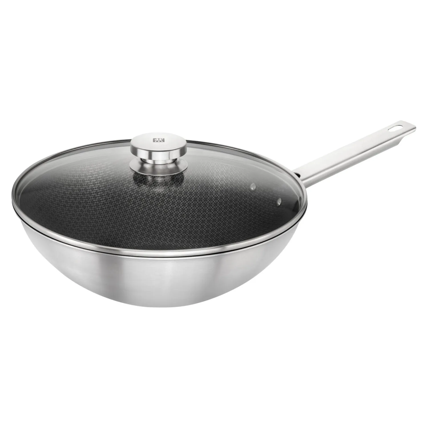 ZWILLING Wok 30 cm, 18/10 Edelstahl