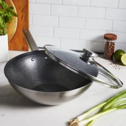 ZWILLING Wok 30 cm, 18/10 Edelstahl