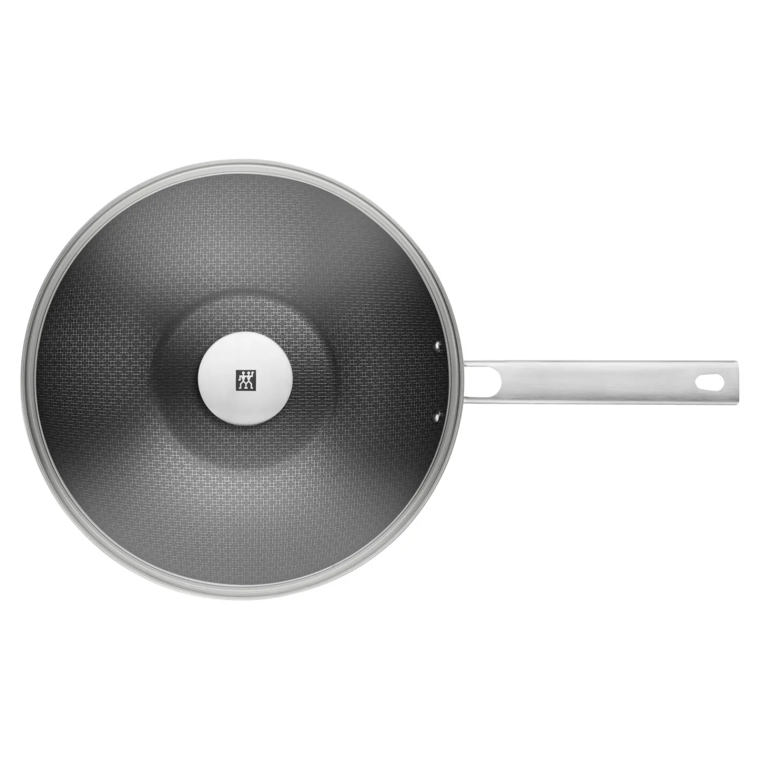 ZWILLING Wok 30 cm, 18/10 Edelstahl
