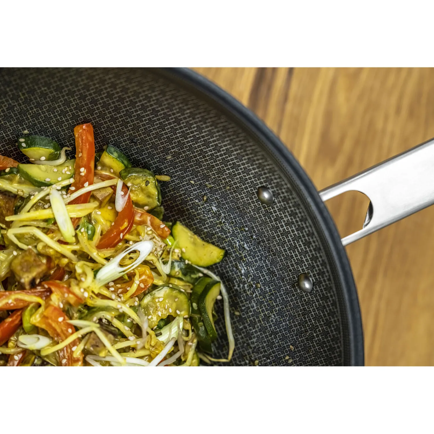 ZWILLING Wok 30 cm, 18/10 Edelstahl