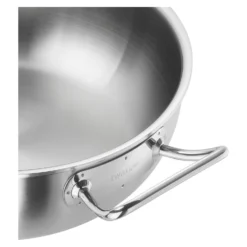 ZWILLING Wok 30 cm, 18/10 Edelstahl