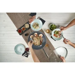 ZWILLING Wok, 32 cm, 18/10 Edelstahl, Keramikbeschichtung