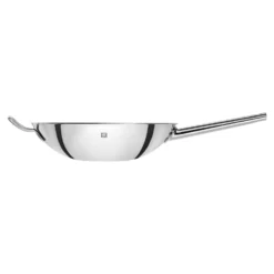 ZWILLING Wok, 32 cm, 18/10 Edelstahl, Keramikbeschichtung