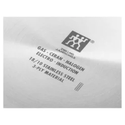 ZWILLING Wok, 32 cm, 18/10 Edelstahl, Keramikbeschichtung