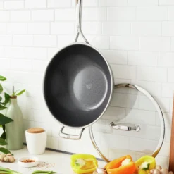 ZWILLING Wok mit Deckel 30 cm, 18/10 Edelstahl