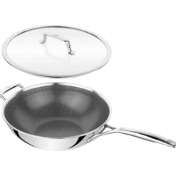 ZWILLING Wok mit Deckel 30 cm, 18/10 Edelstahl