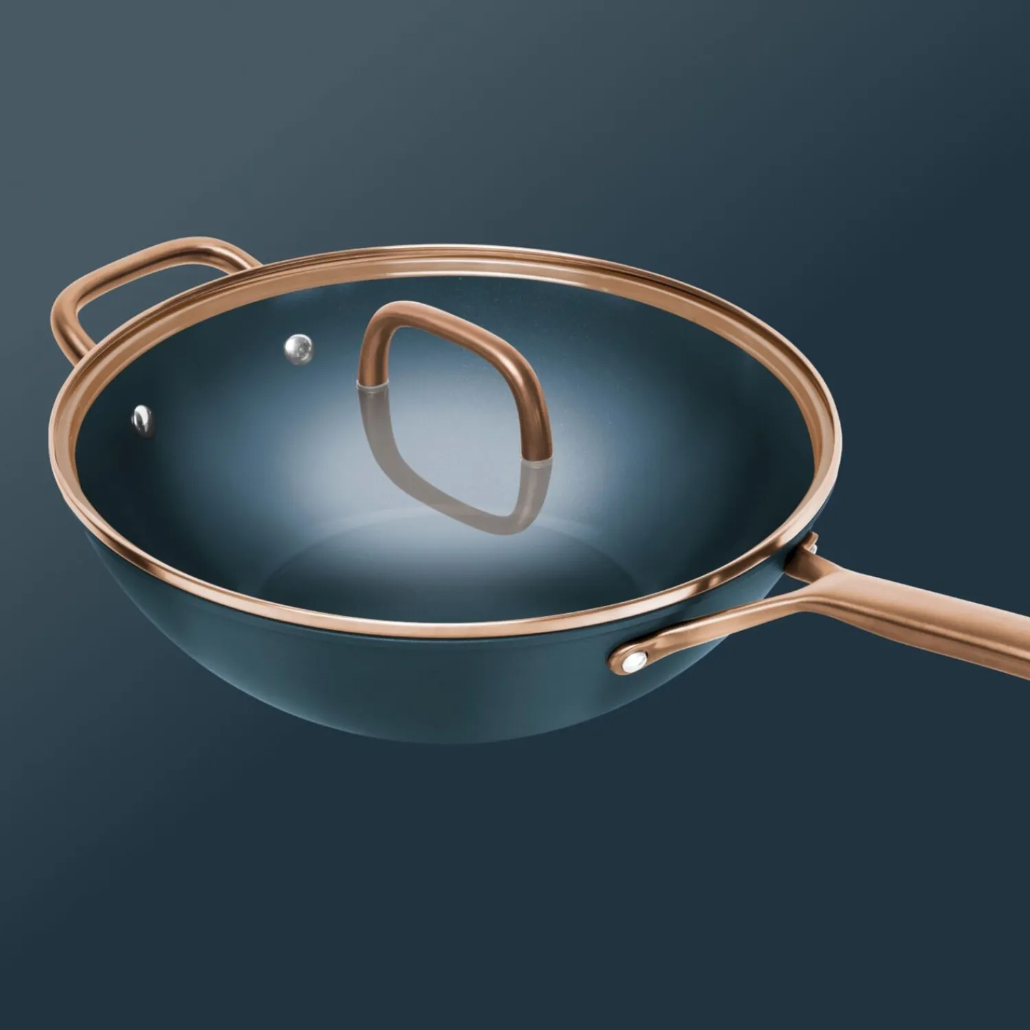 ZWILLING Wok mit Glasdeckel 30 cm, Aluminium