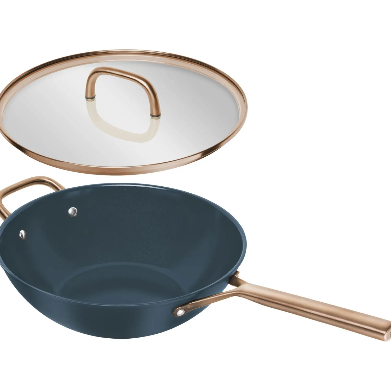ZWILLING Wok mit Glasdeckel 30 cm, Aluminium