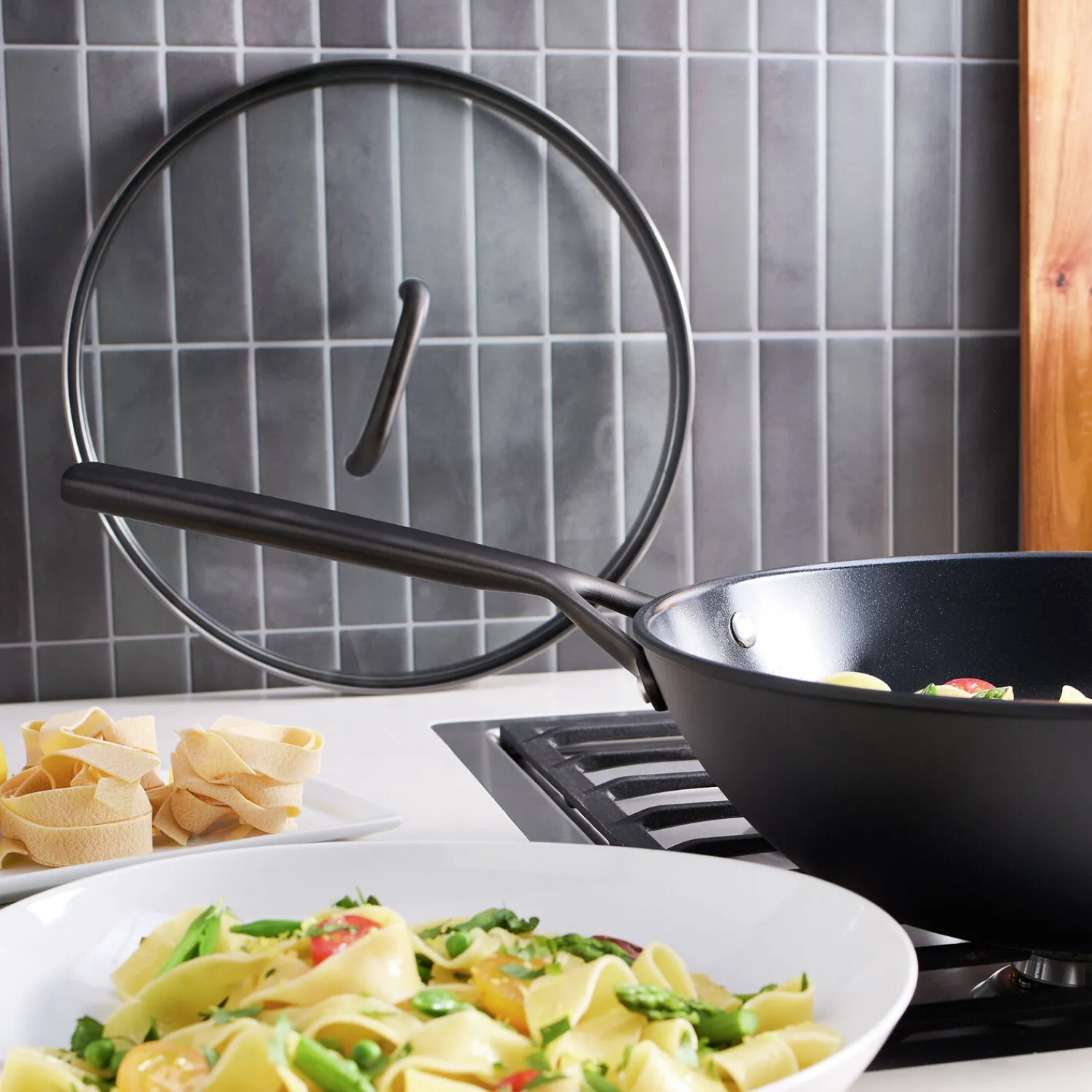 ZWILLING Wok mit Glasdeckel 30 cm, Aluminium