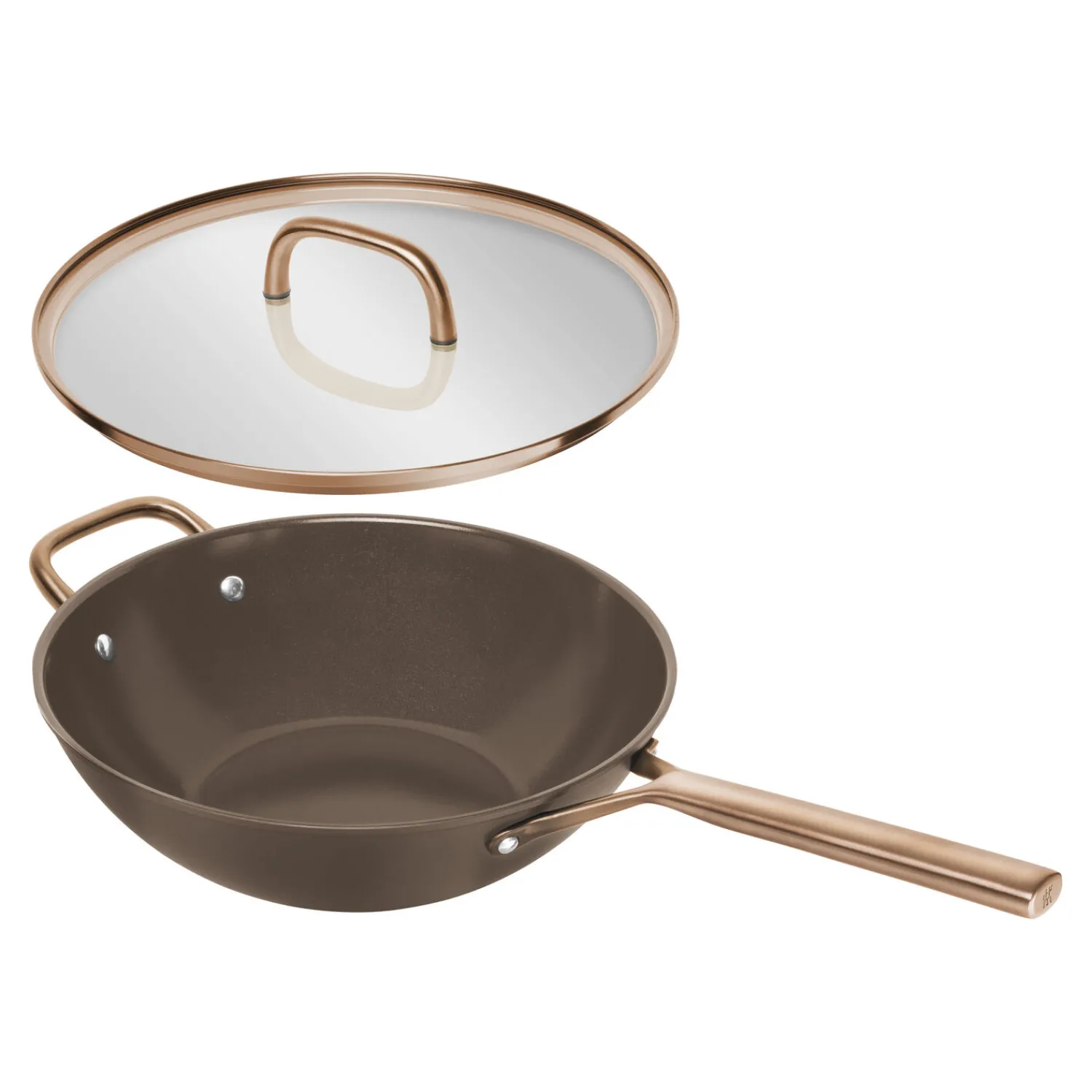 ZWILLING Wok mit Glasdeckel 30 cm, Aluminium