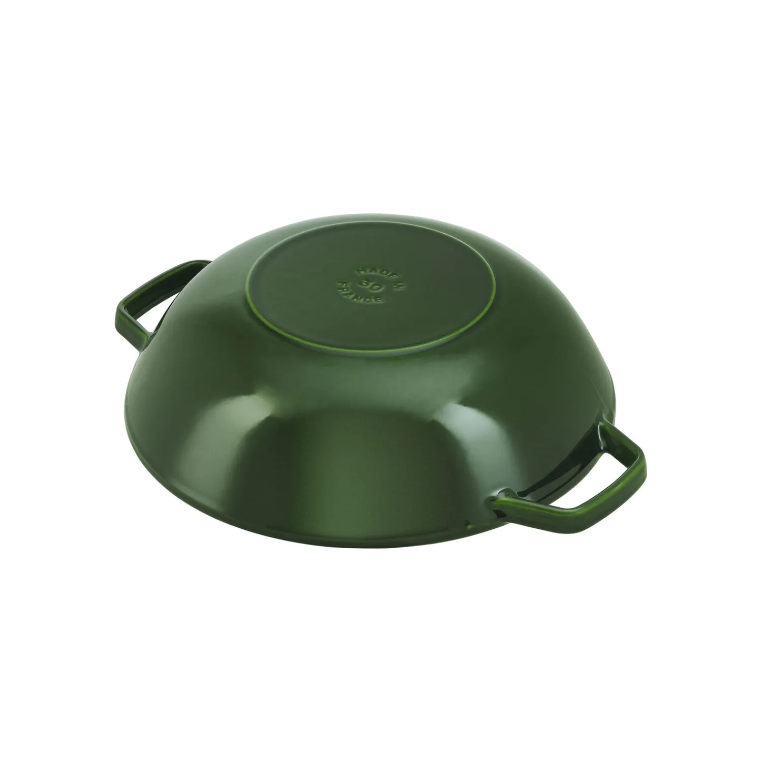 Staub Wok mit Glasdeckel 30 cm, rund, , Gusseisen