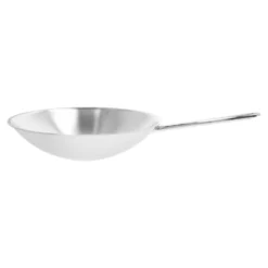 Demeyere Wok - runder Boden 36 cm, 18/10 Edelstahl