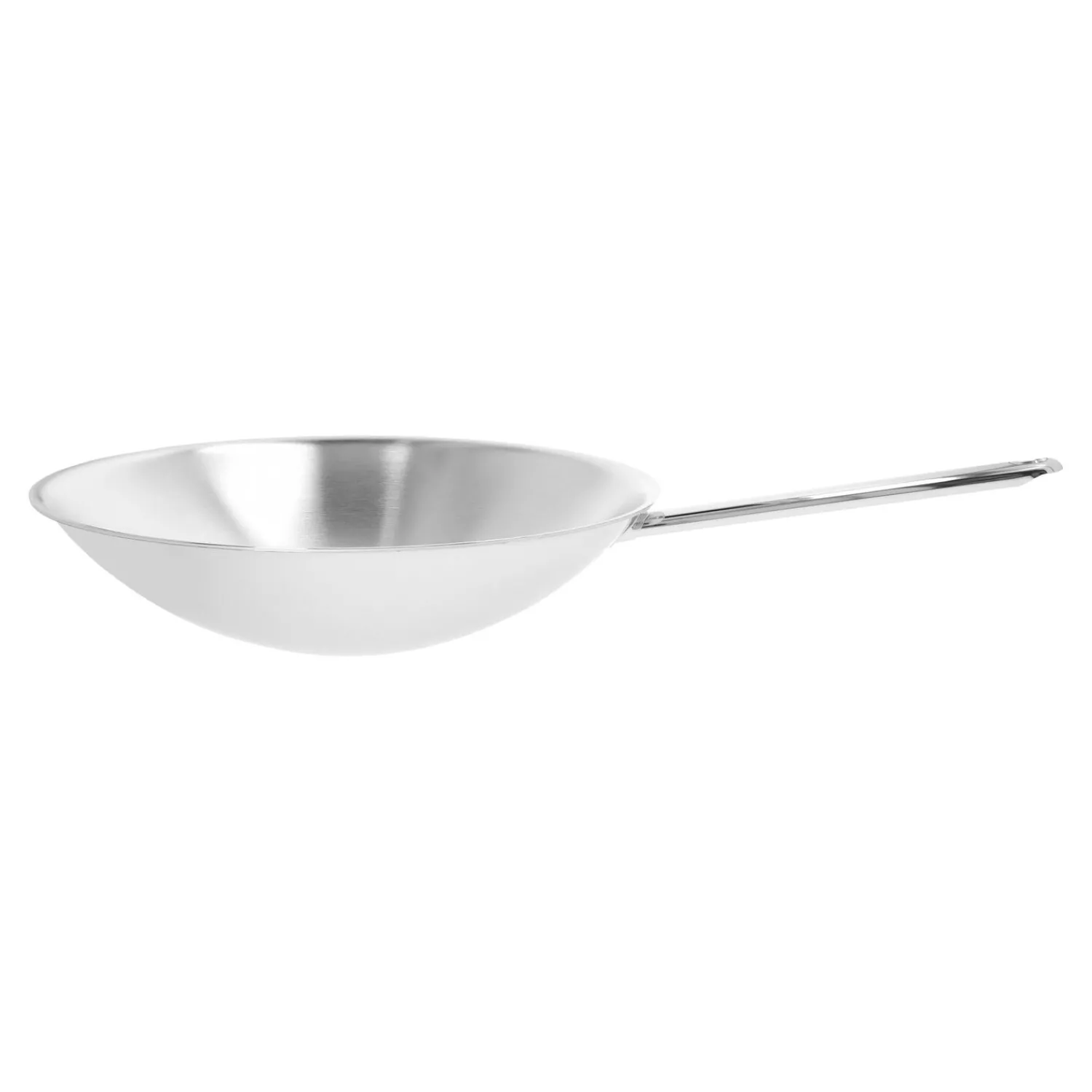 Demeyere Wok - runder Boden 36 cm, 18/10 Edelstahl