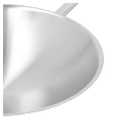 Demeyere Wok - runder Boden 36 cm, 18/10 Edelstahl